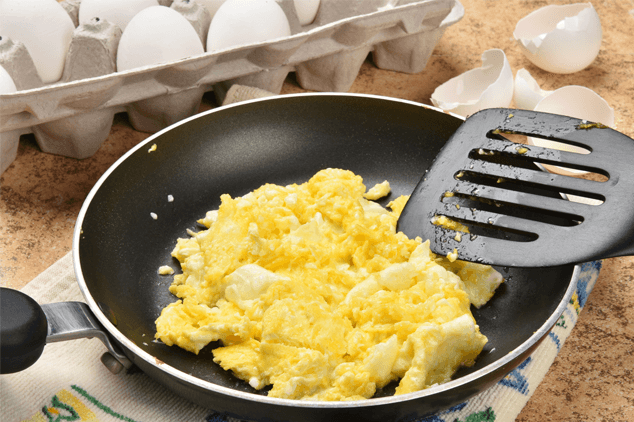 Asegúrese de cocinar el huevo correctamente